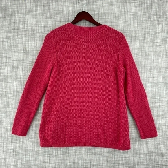 J. Jill Womens Size S knit long sleeve sweater 1372 - Picture 2 of 8